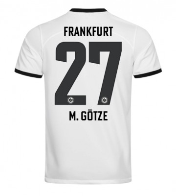 Eintracht Frankfurt Mario Gotze #27 Tredje trøje 2023-24 Kort ærmer